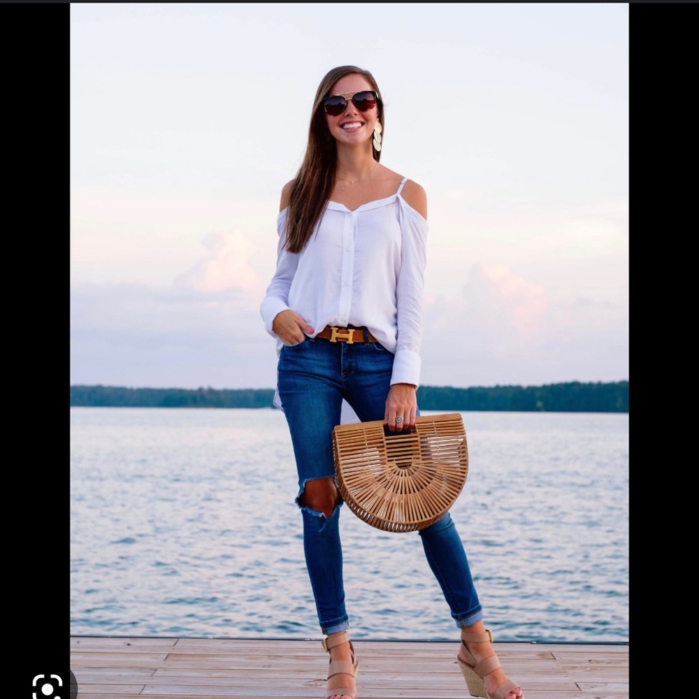Treasure & Bond Long Sleeve Blouse